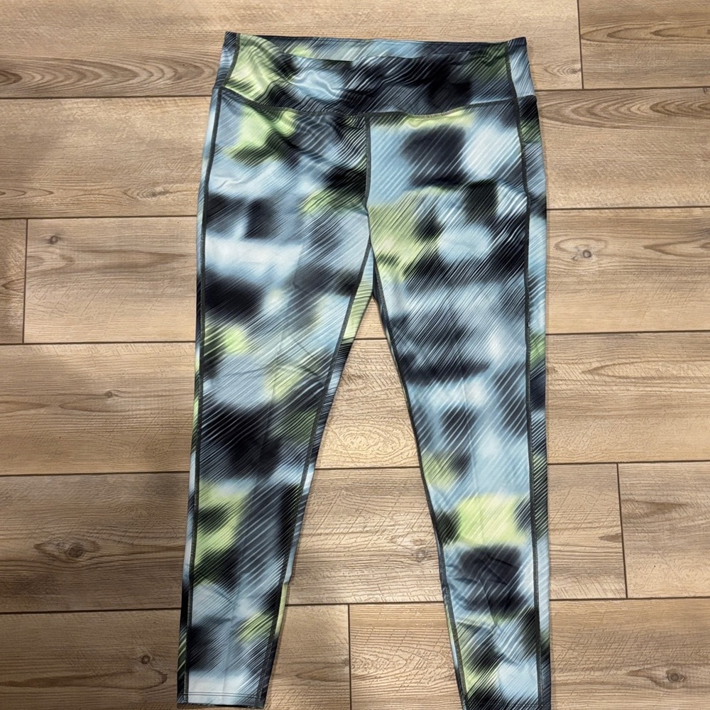 Athleta Multicolor Patterned Leggings
